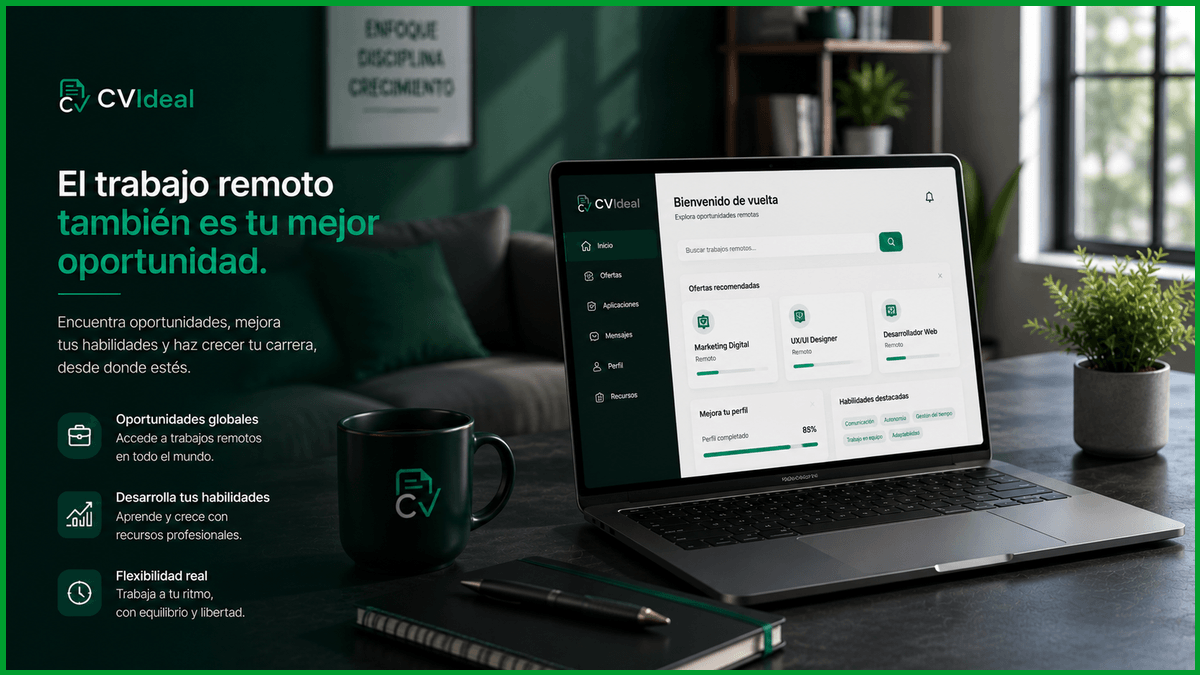 Cómo adaptar tu CV para postularte a trabajos remotos desde México