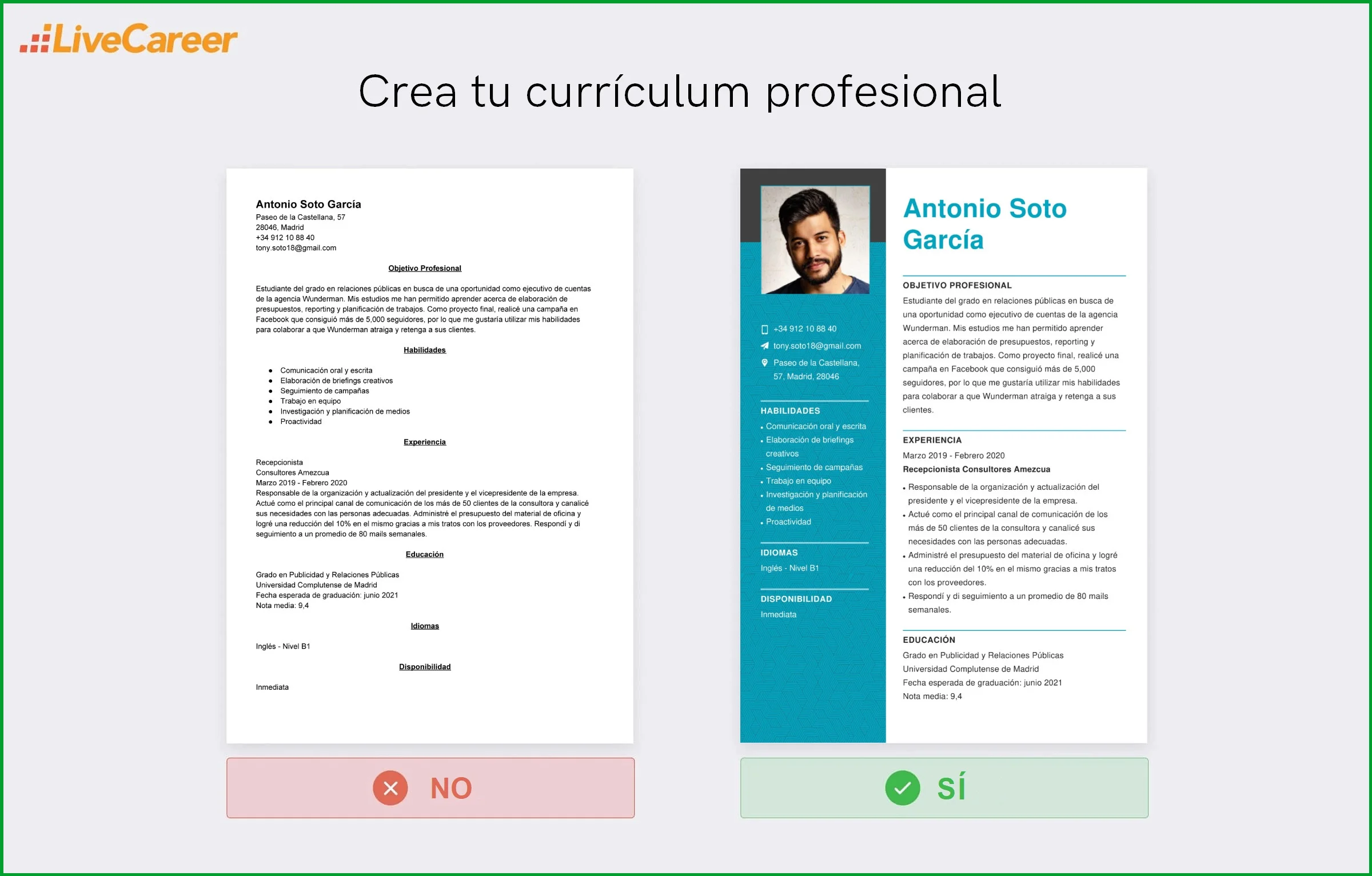 Cómo crear un CV sin experiencia laboral en México