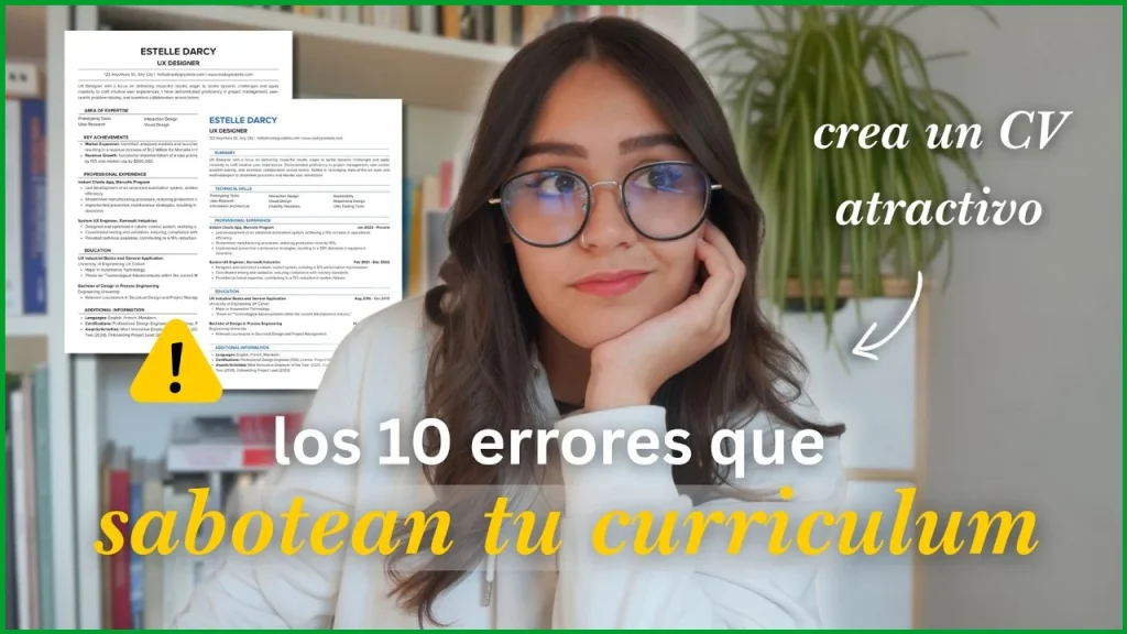 ¿Errores comunes en CV que debes evitar - TikTok?