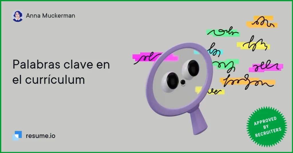 ¿Palabras clave en el currículum - CVapp.mx?