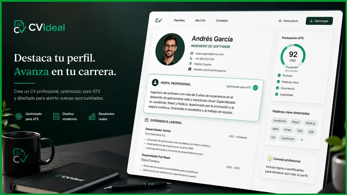 Qué poner en el perfil profesional de un CV mexicano